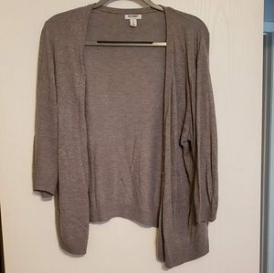 Grey Lightweight Cardigan